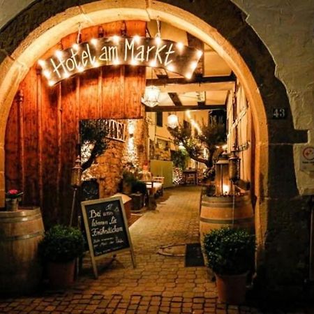 Hotel Am Markt Besigheim Bagian luar foto